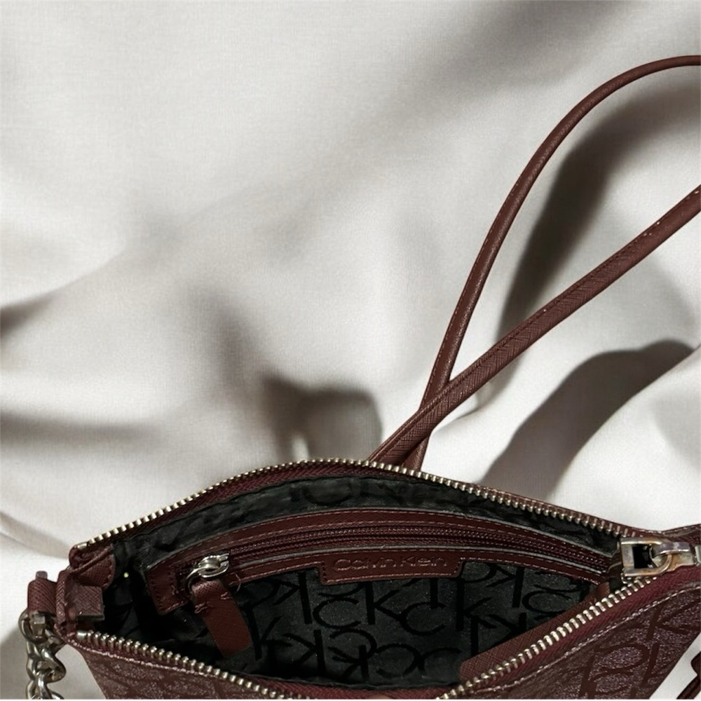 Calvin klein purple crossbody